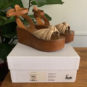 Isabel Marant Etoile Zia Rope Platform Sandal